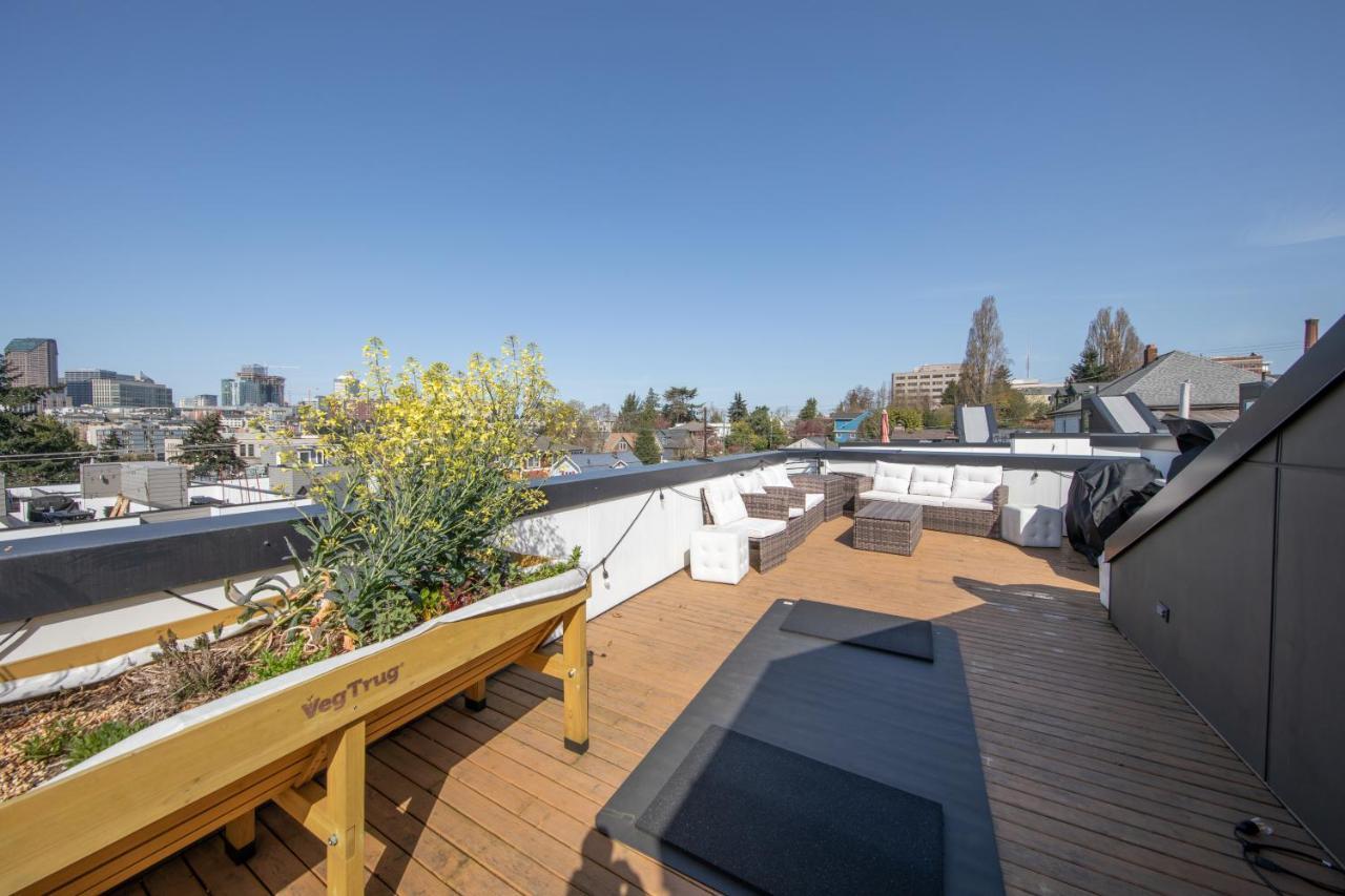 Modern Townhome In Seattle'S Central District With Rooftop ภายนอก รูปภาพ